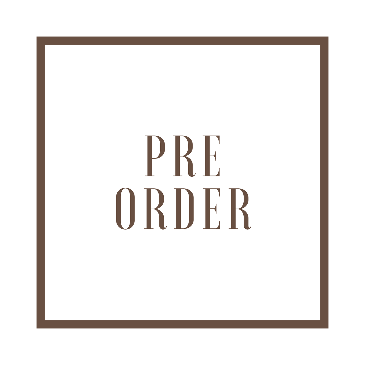 Pre-Orders