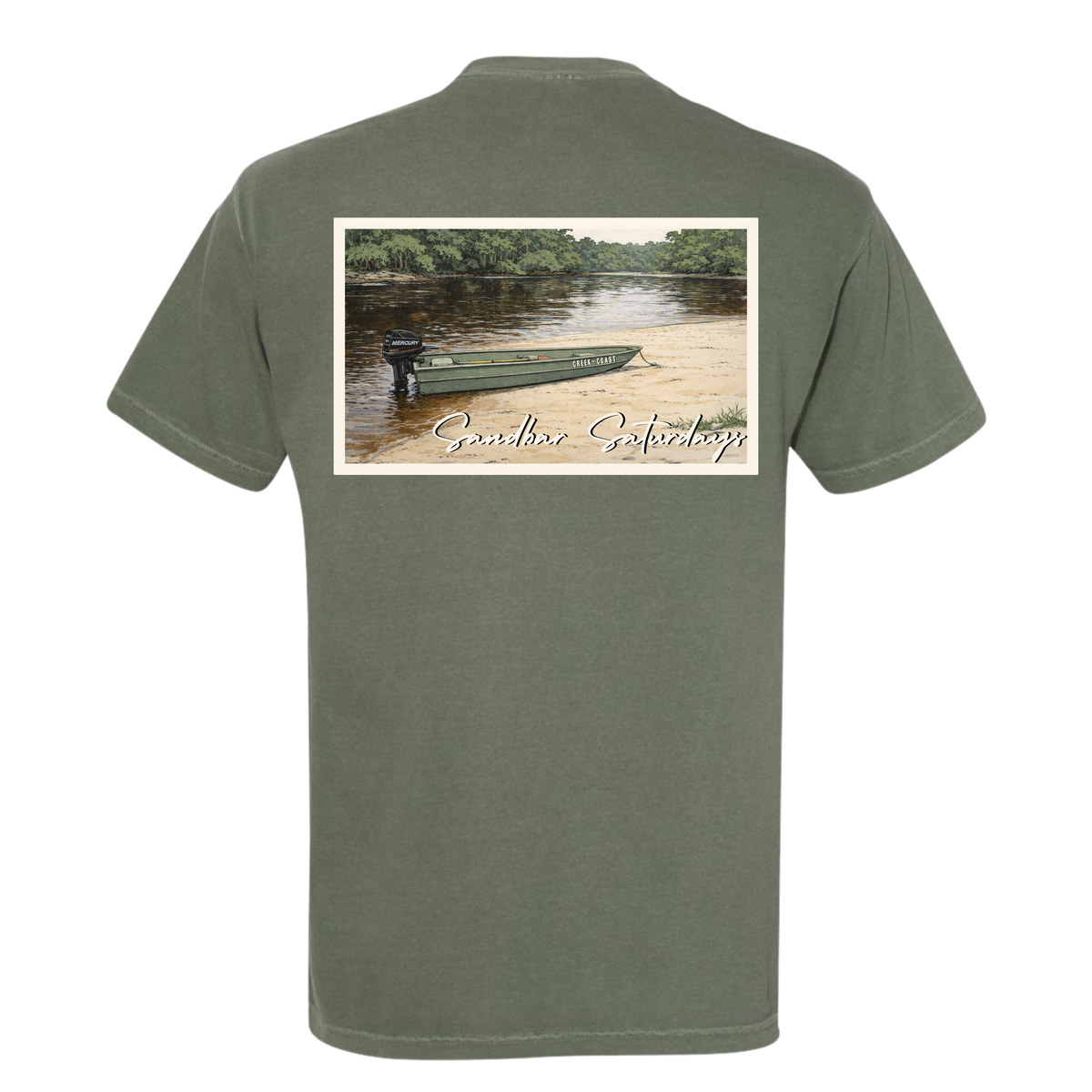 Sandbar Saturdays Adult Tee