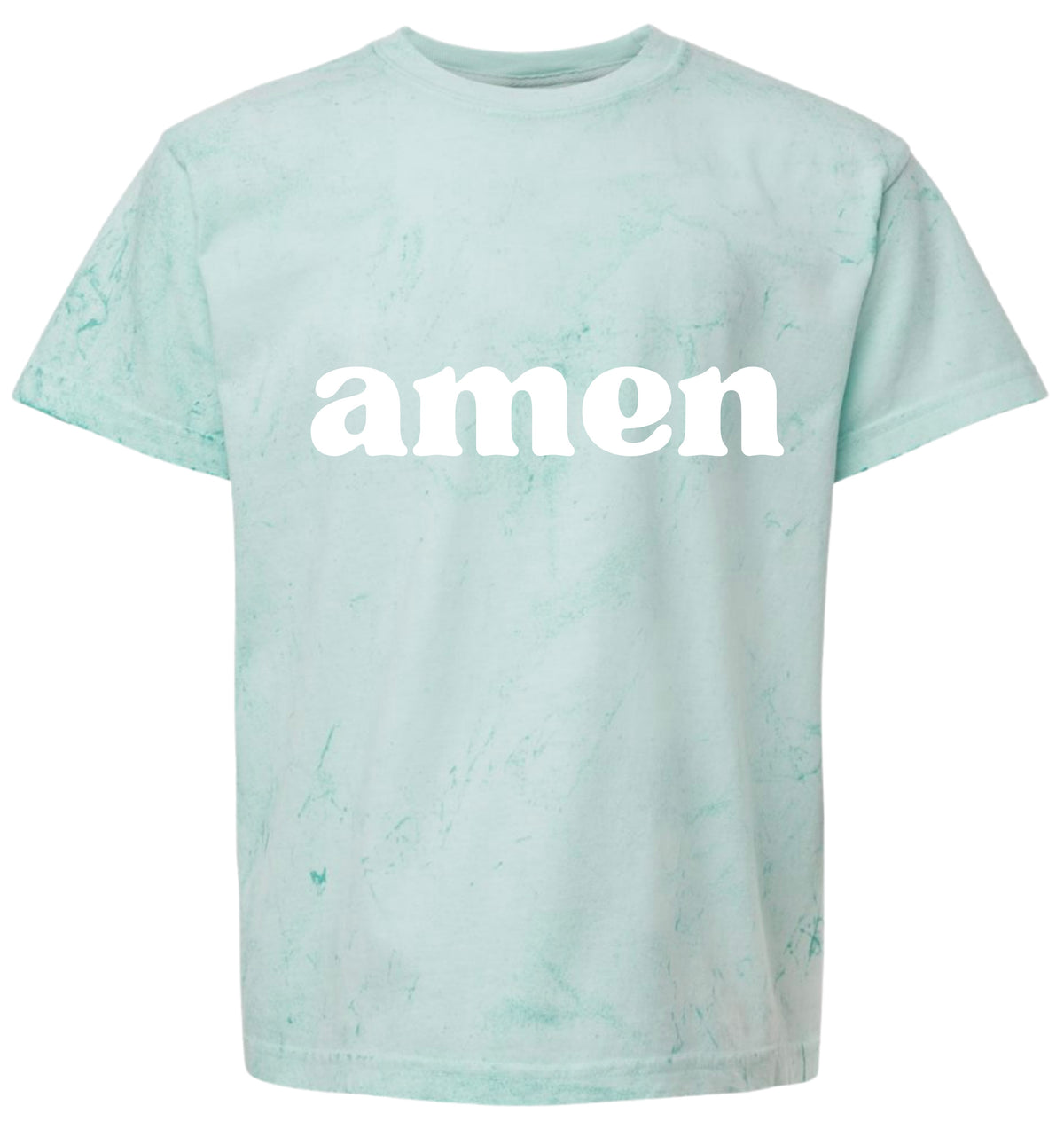 Colorblast Amen Youth Tee