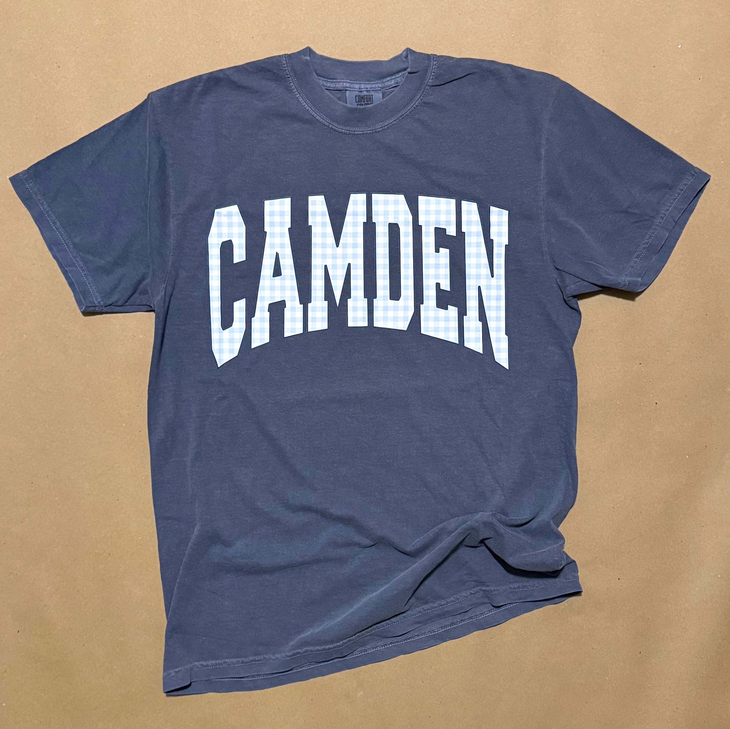 Camden Adult tee - checkered