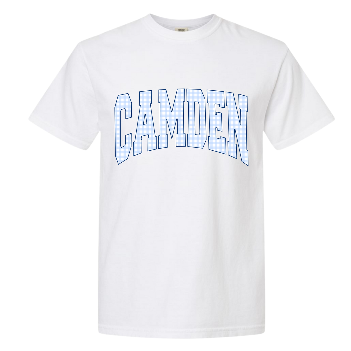 Camden Adult tee - checkered