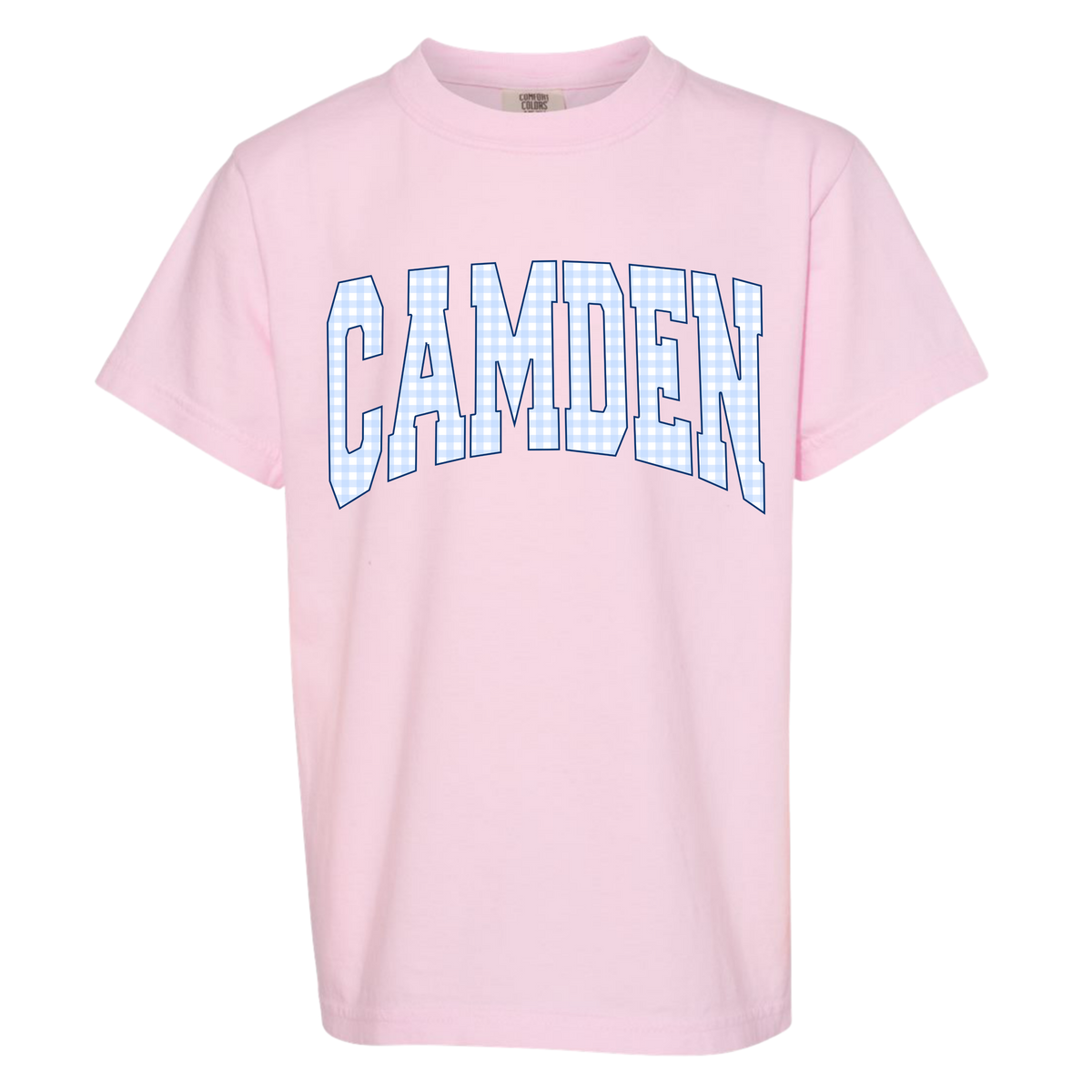 Camden Adult tee - checkered