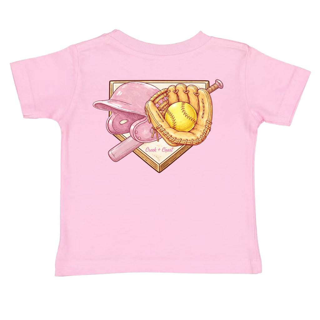 Infant + toddler softball tee