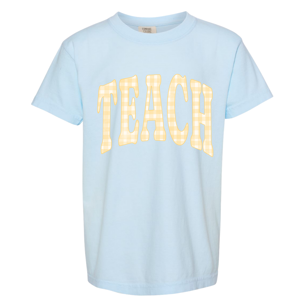 Teach - yellow plaid