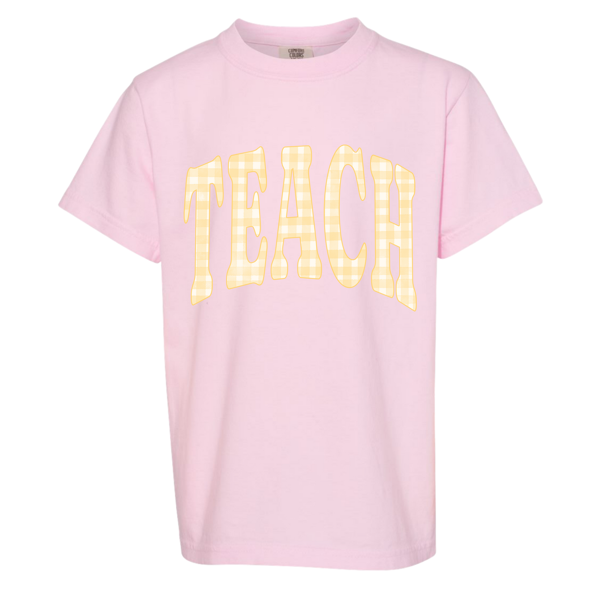 Teach - yellow plaid