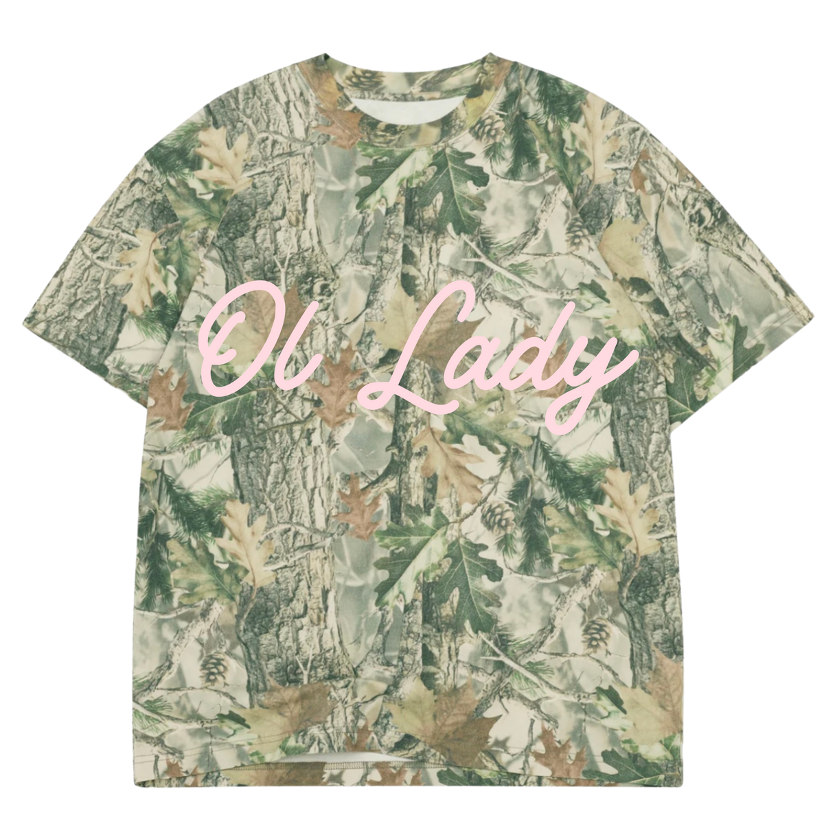 Ol Lady Camo tee