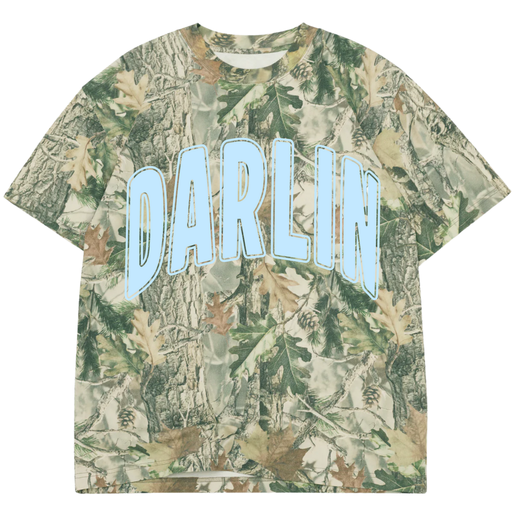 Youth camo Darlin tee