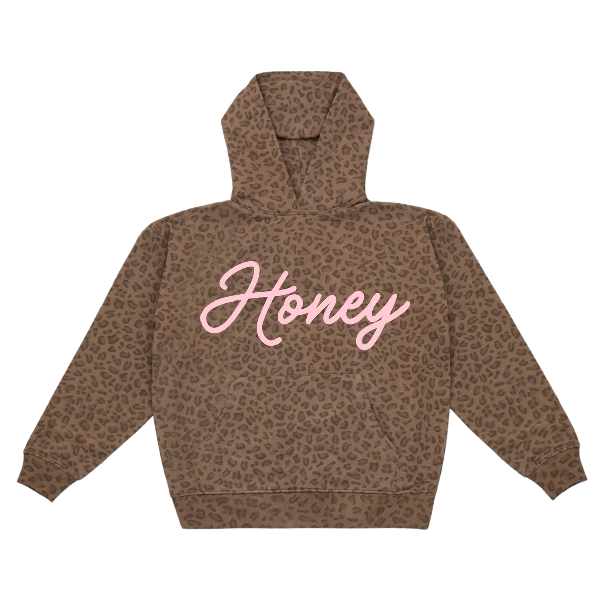 Honey vintage leopard hoodie