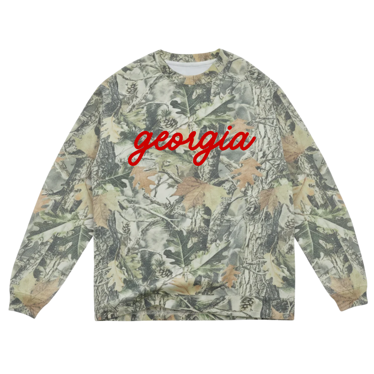 Camo long sleeve Georgia tee