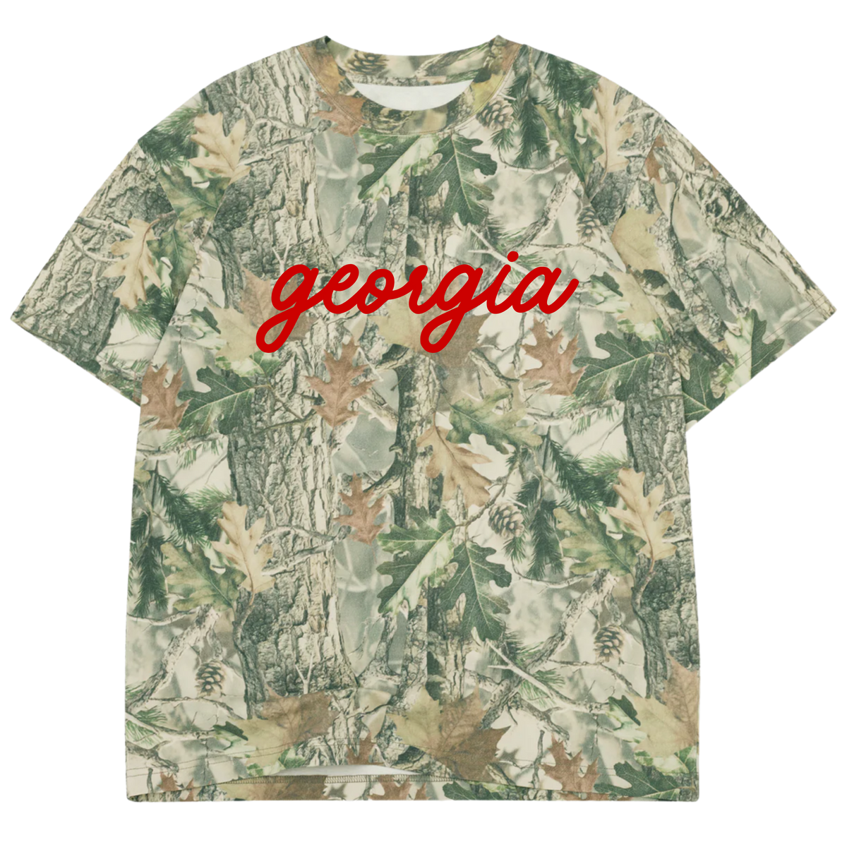 Camo Georgia tee