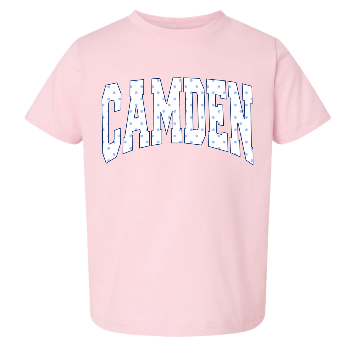 Toddler Camden polka dot tee