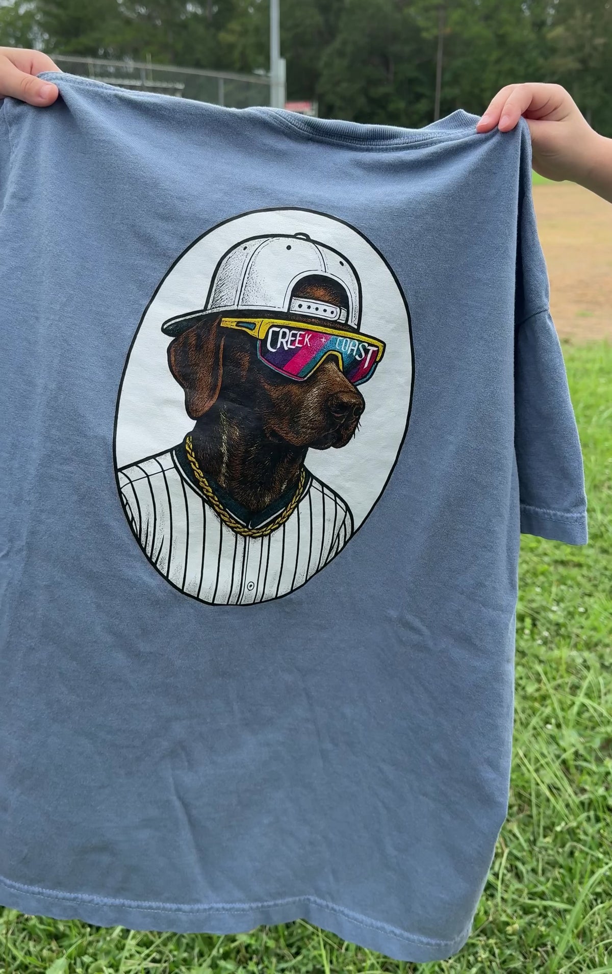 Dugout Dog tee